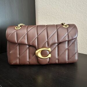Coach Quilted Tabby 26 in Maple